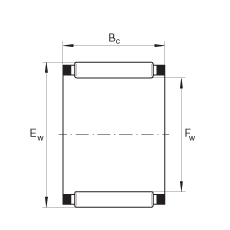 滾針及保持架組件 K32X37X13, 根據(jù) DIN 5405-1/ISO 3030 標(biāo)準(zhǔn)